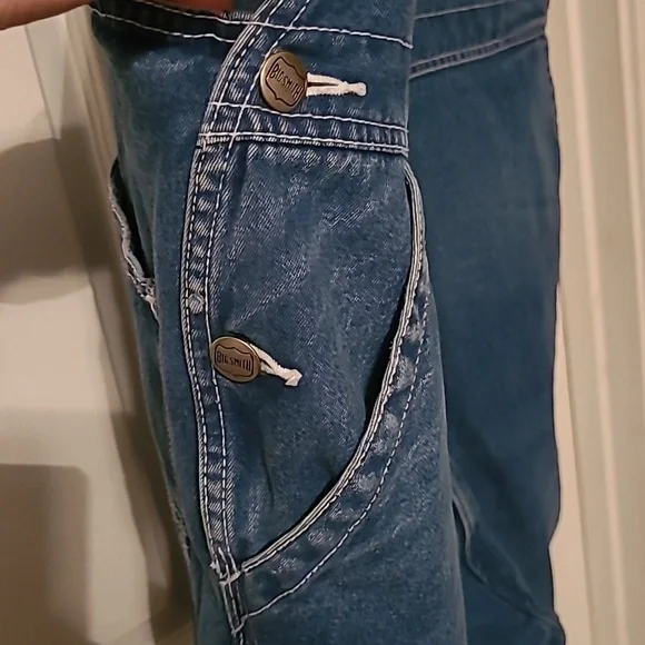 Big Smith Blue Denim Overalls - Picture 7 of 12